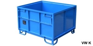 Non folded containers VW 111940K/P, VW 111950K/P, VW 111960K/P, VW 111970K/P